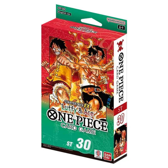 One Piece Card Game Starter Deck EX Red & Green Luffy & Ace ST-30
