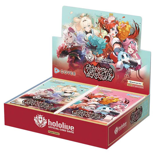 Hololive Official Card Game Ayakashi Vermilion Booster Box