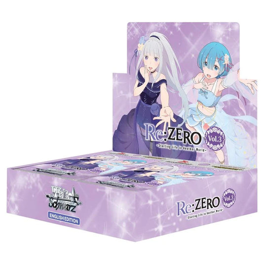 Weiss Schwarz Re:ZERO -Starting Life in Another World- Vol.3 Booster Box