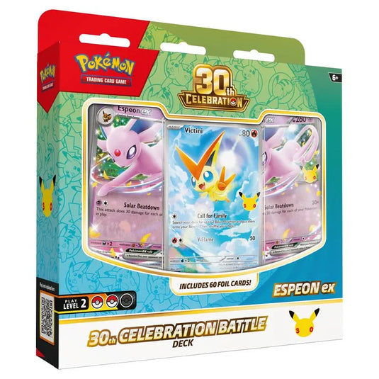 Pokemon 30th Celebration Battle Deck Espeon ex