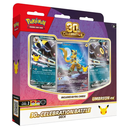 Pokemon 30th Celebration Battle Deck Umbreon ex