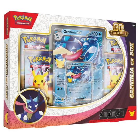 Pokemon 30th Celebration Greninja ex Box