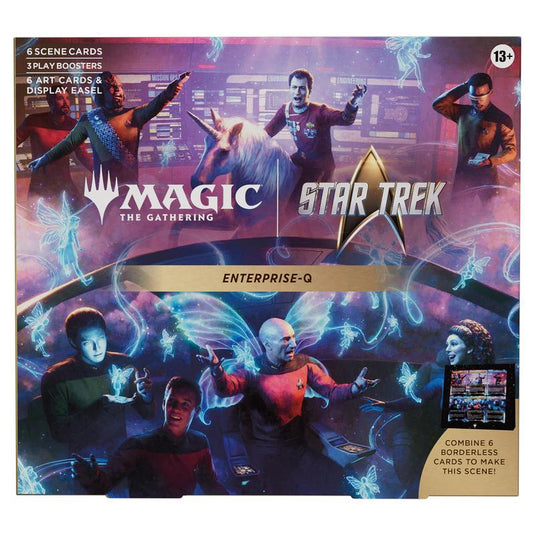 Magic The Gathering Star Trek Scene Box Enterprise-Q