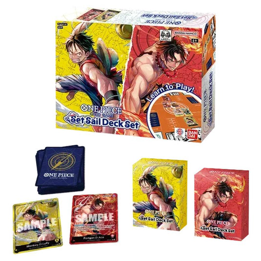 One Piece Card Game Set Sail Deck Set SD-01