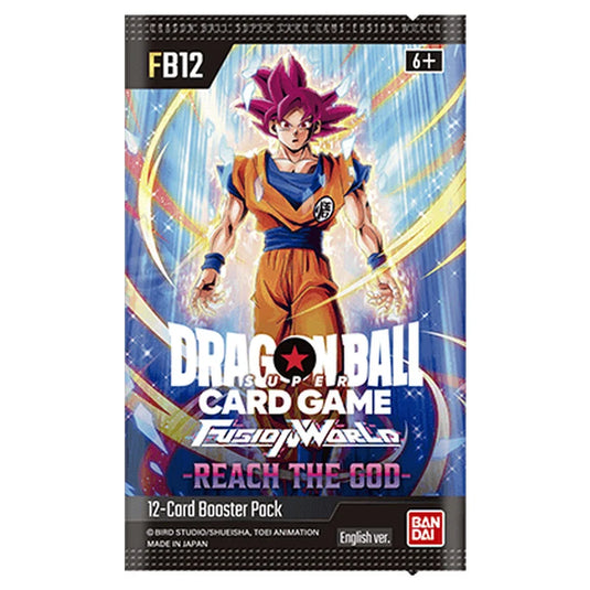 Dragon Ball Super Card Game Fusion World FB12 Reach the God Booster Box