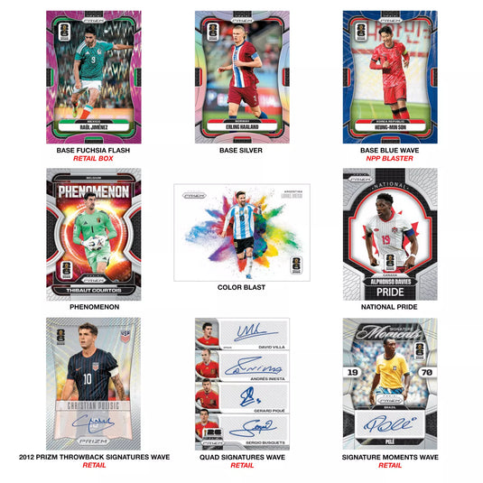 2026 Panini PRIZM FIFA World Cup Mega Box