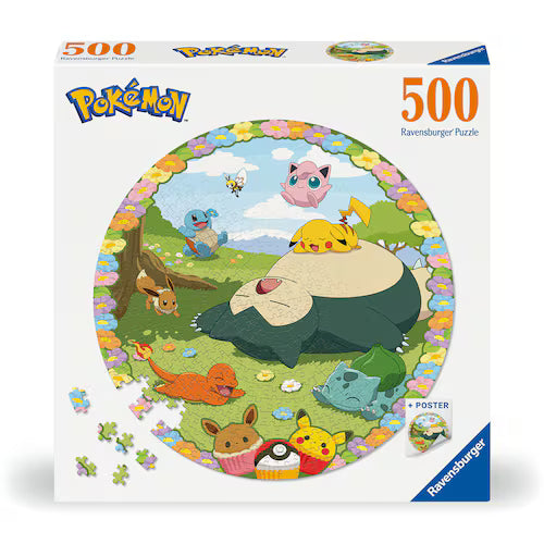 Ravensburger Rompecabezas Pokémon Round 500 Pzas