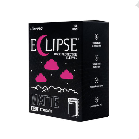 Ultra Pro Deck Protectors Matte Eclipse Hot Pink