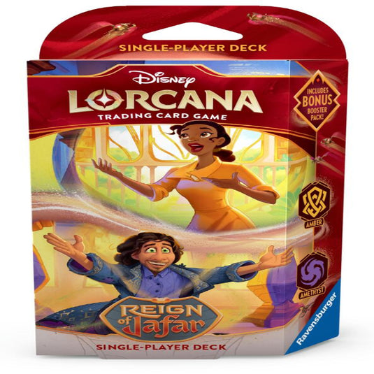 Disney Lorcana Reign of Jafar Starter Deck (Amber & Amethyst)
