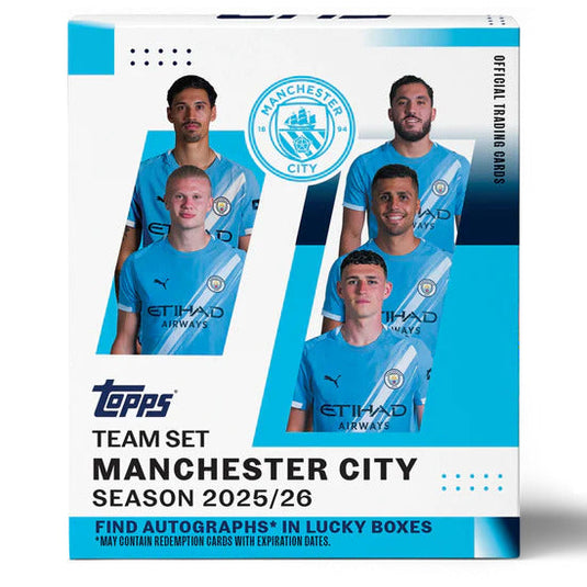 Topps Team Set: Manchester City 2025/26