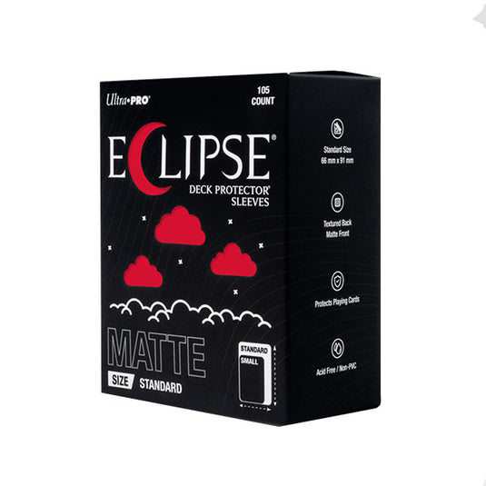 Ultra Pro Deck Protectors Matte Eclipse Apple Red