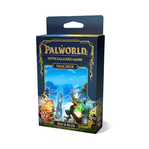 Palworld OCG: Dawn of Palpagos Trial Deck Red & Blue