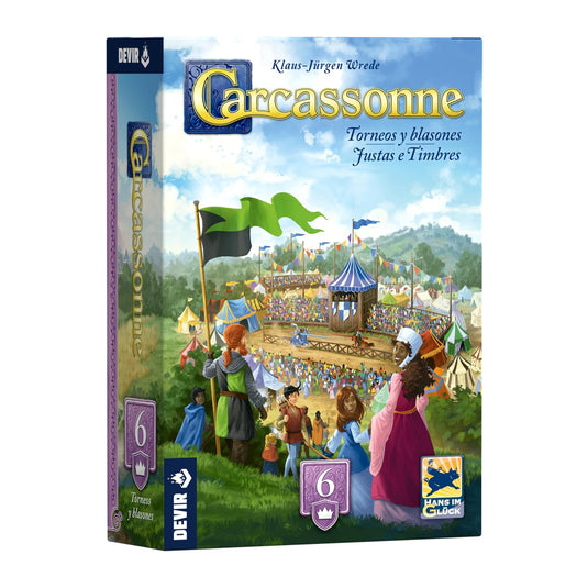 Carcassonne: Torneos y Blasones (Expansión)