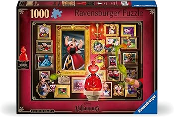 Ravensburger Rompecabezas Villainous Queen of Hearts 1000 Pz