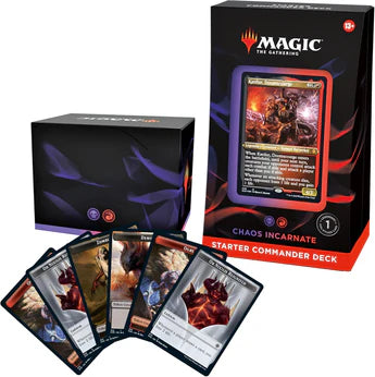 Magic The Gathering Starter Commander Deck 3 Chaos Incarnate (Black-Red)