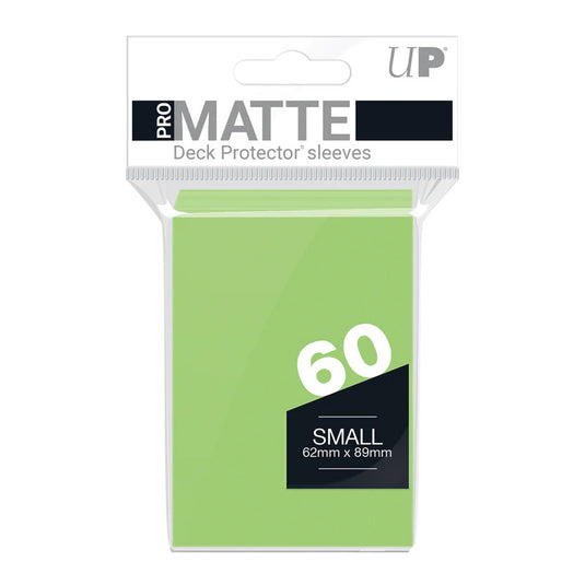 PRO-Matte Small Sleeves Green Lime (60ct)