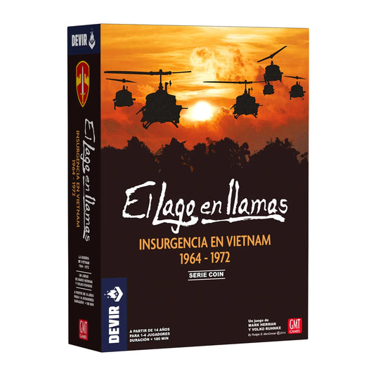 El Lago en Llamas