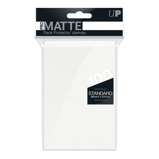 PRO-Matte Standard Sleeves White