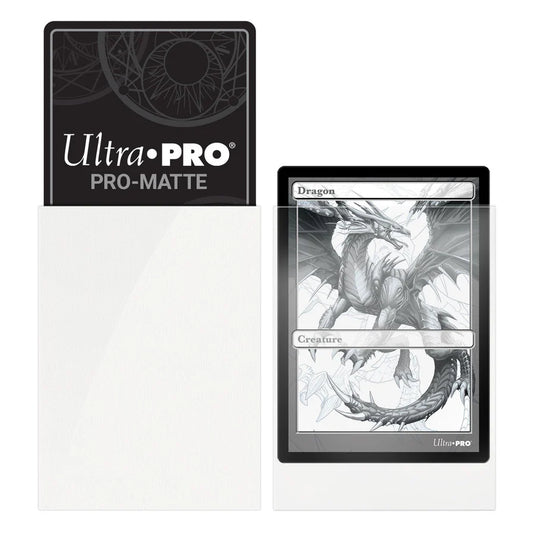 PRO-Matte Standard Sleeves White