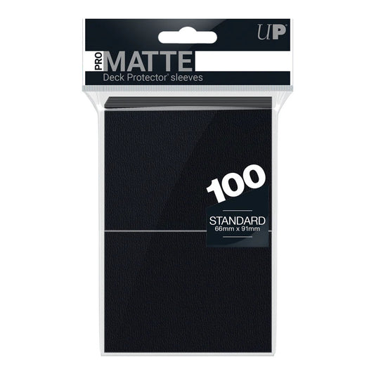 PRO-Matte Standard Sleeves Black