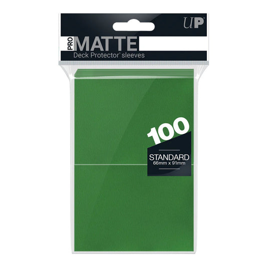 PRO-Matte Standard Sleeves Green