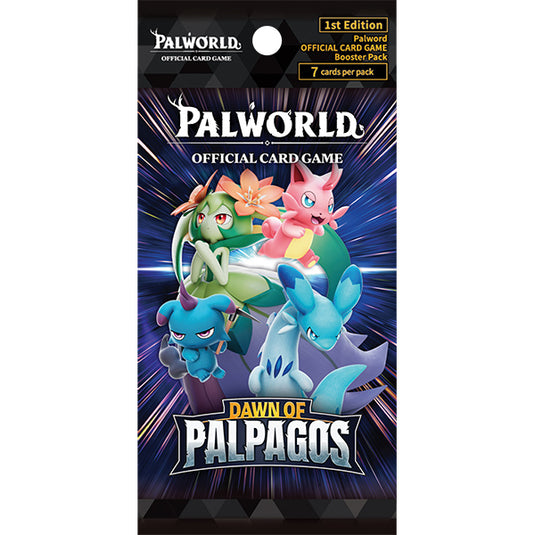 Palworld OCG: Dawn of Palpagos Booster Display