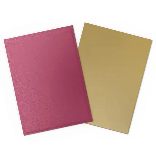 Dragon Shield Standard Dual Matte Sleeves Pomegranate & Gold
