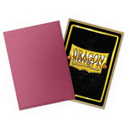 Dragon Shield Standard Dual Matte Sleeves Pomegranate & Gold