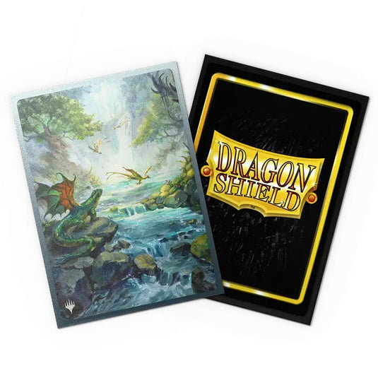 Dragon Shield Standard Landfall Series Misty Rainforest Matte Dual Art Sleeves