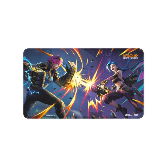 Riftbound League of Legends TCG Playmat Vi vs Jinx