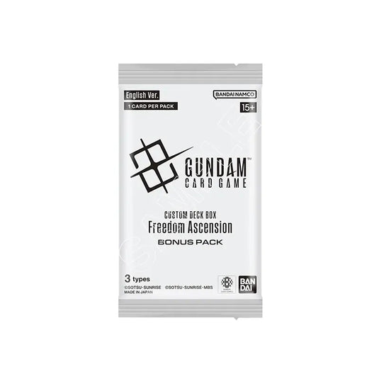 Gundam Card Game Freedom Ascension SC01 Deck Build Box