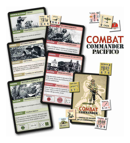 Combat Commander Pacifico Juego De Mesa En Español