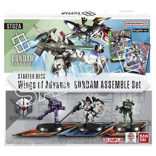 Gundam TCG Starter Deck Assemble ST02A Wings of Advance