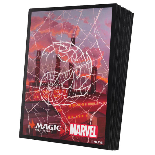 Gamegenic Magic The Gathering Marvel's Spider-Man Premium Art Sleeves Mountain