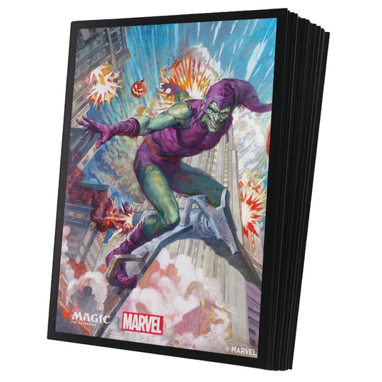 Gamegenic Magic The Gathering Marvel's Spider-Man Premium Art Sleeves Green Goblin