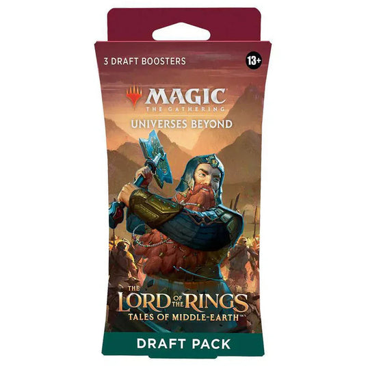 Magic The Gathering Universes Beyond: The Lord of the Rings 3 Draft Booster Pack