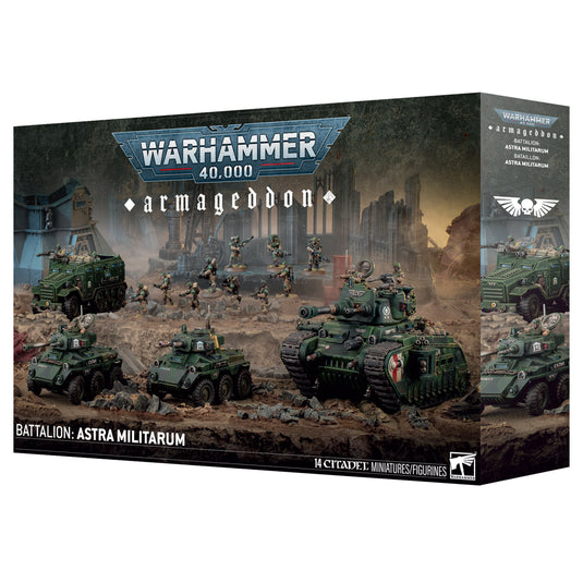 WH40K Armageddon - Battalion: Astra Militarum