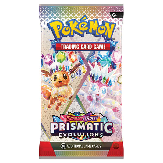 Pokemon Scarlet & Violet Prismatic Evolutions Booster Pack