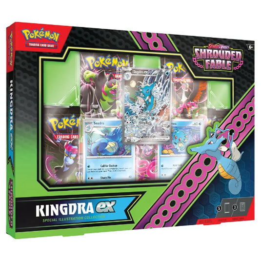Pokemon Scarlet & Violet Shrouded Fable Kingdra ex Box (Español)