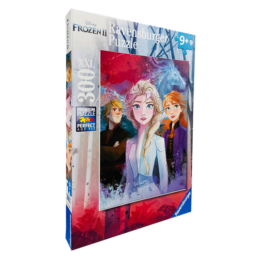 Ravensburger Rompecabezas Disney Frozen 2 Elsa, Anna and Kristoff (300 XXL Pzas)