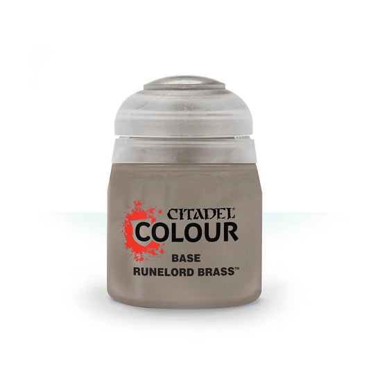 Citadel Colour Paint Runelord Brass Base (12ml)