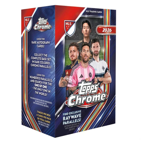 Topps Chrome MLS 2026 Blaster Box