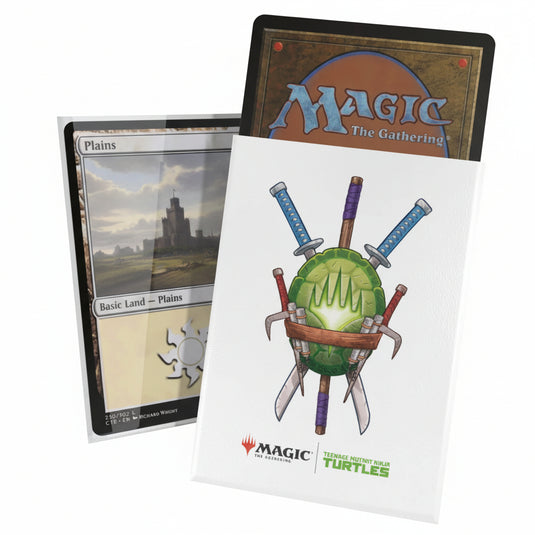 Ultimate Guard Art Sleeves Magic: The Gathering | Teenage Mutant Ninja Turtles Turtle Planeswalker Symbol