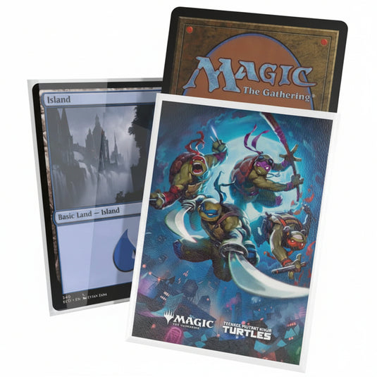 Ultimate Guard Art Sleeves Magic: The Gathering | Teenage Mutant Ninja Turtles Heroes in the half shell