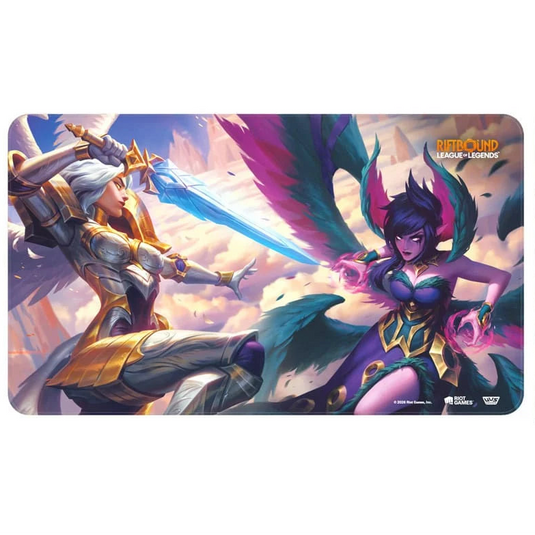 Riftbound League of Legends TCG Playmat Kayle vs Morgana