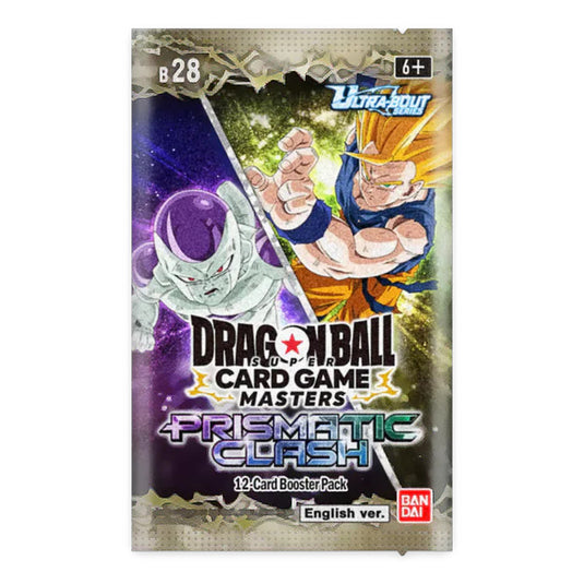 Dragon Ball Super Card Game Masters Ultra-Bout Series B28 Prismatic Clash Booster Pack