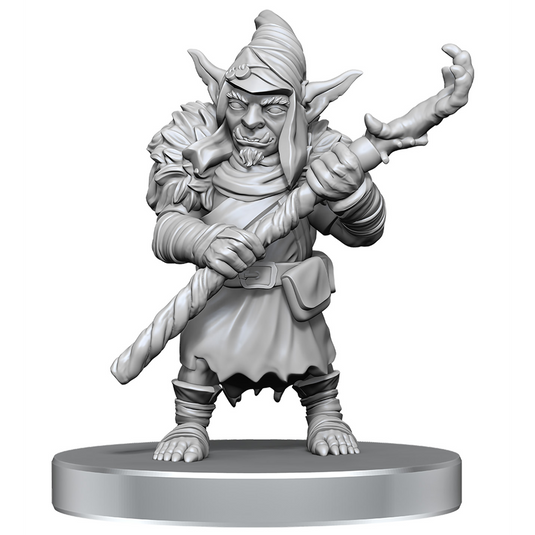 D&D Nolzur's Marvelous Unpainted Minis: W28 Bugbear Stalker & Goblin Hexer