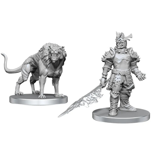 D&D Nolzur's Marvelous Unpainted Minis: W28 Hell Hound & Narzugon