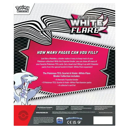 Pokemon Scarlet & Violet White Flare Binder Collection