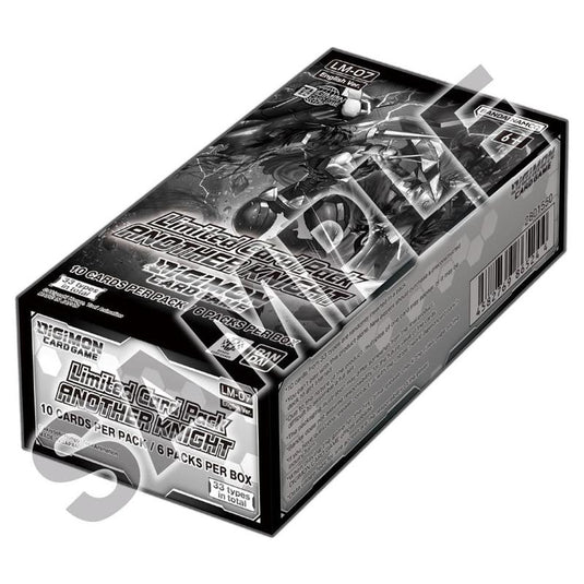 Digimon Card Game LM07 Limited Card Pack Another Knight 6 Packs